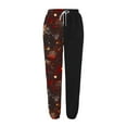 thumbnail image 3 of Rciityk Women's Christmas Sweatpants Baggy Christmas Tree Santa Claus Printed High Waisted with Pockets Winter Casual Loose Joggers Trousers, 3 of 6
