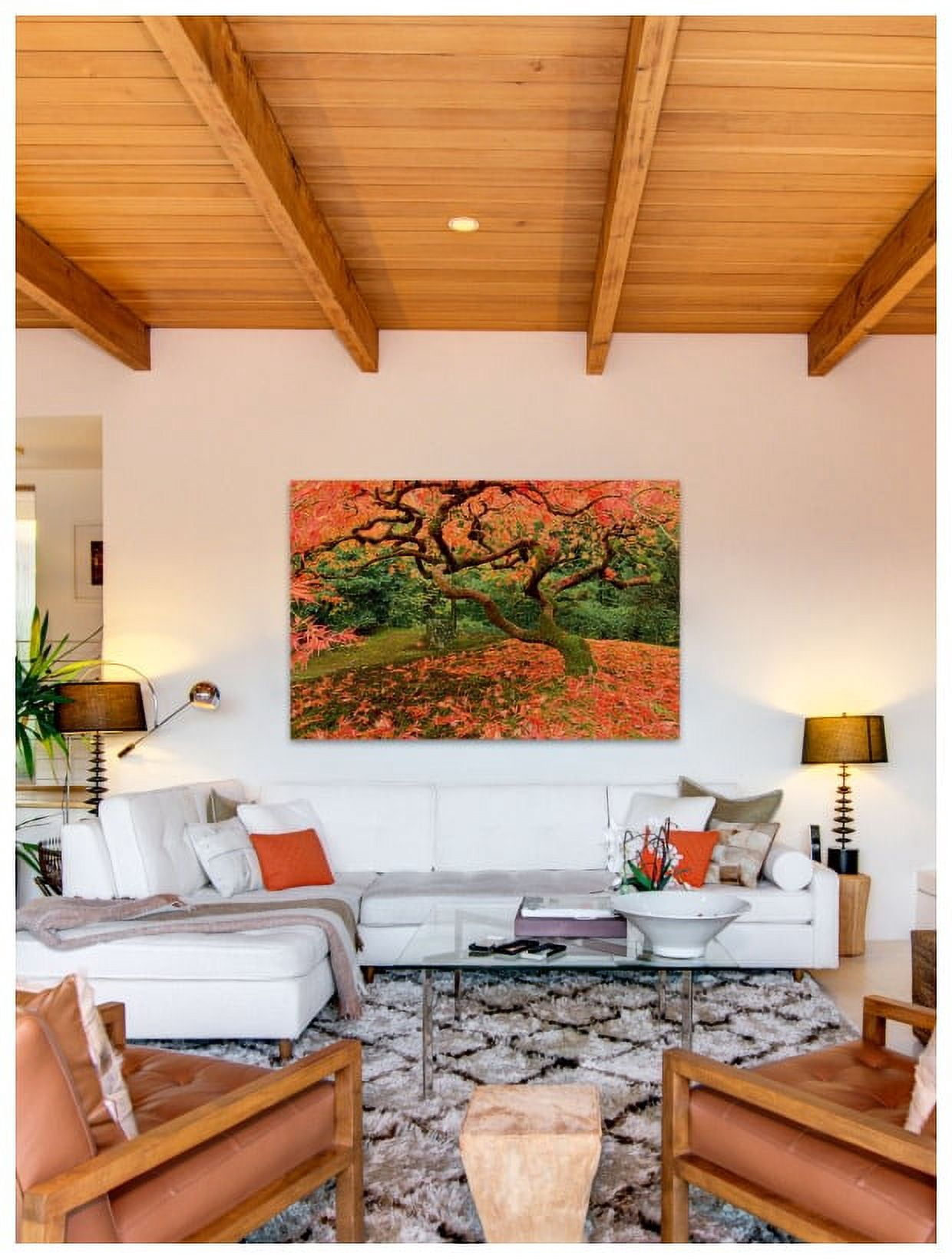 Marmont Hill "Fallen Leaves" Painting Print on Canvas