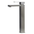 thumbnail image 5 of ALFI brand AB1129-BN Brushed Nickel Tall Square Single Lever Bathroom Faucet, 5 of 10