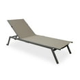 thumbnail image 2 of Ostrich Princeton Outdoor Chaise Lounge Pool Beach Patio Chair, Tan, 2 Pack, 2 of 5