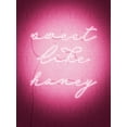 thumbnail image 2 of Popp, Grace 15x18 White Modern Wood Framed Museum Art Print Titled - Sweet Neon II, 2 of 4