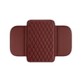 thumbnail image 2 of braveheart Car Accessories Arm Rest Cover With Storage Bags For And Left And Right Sides red, 2 of 6