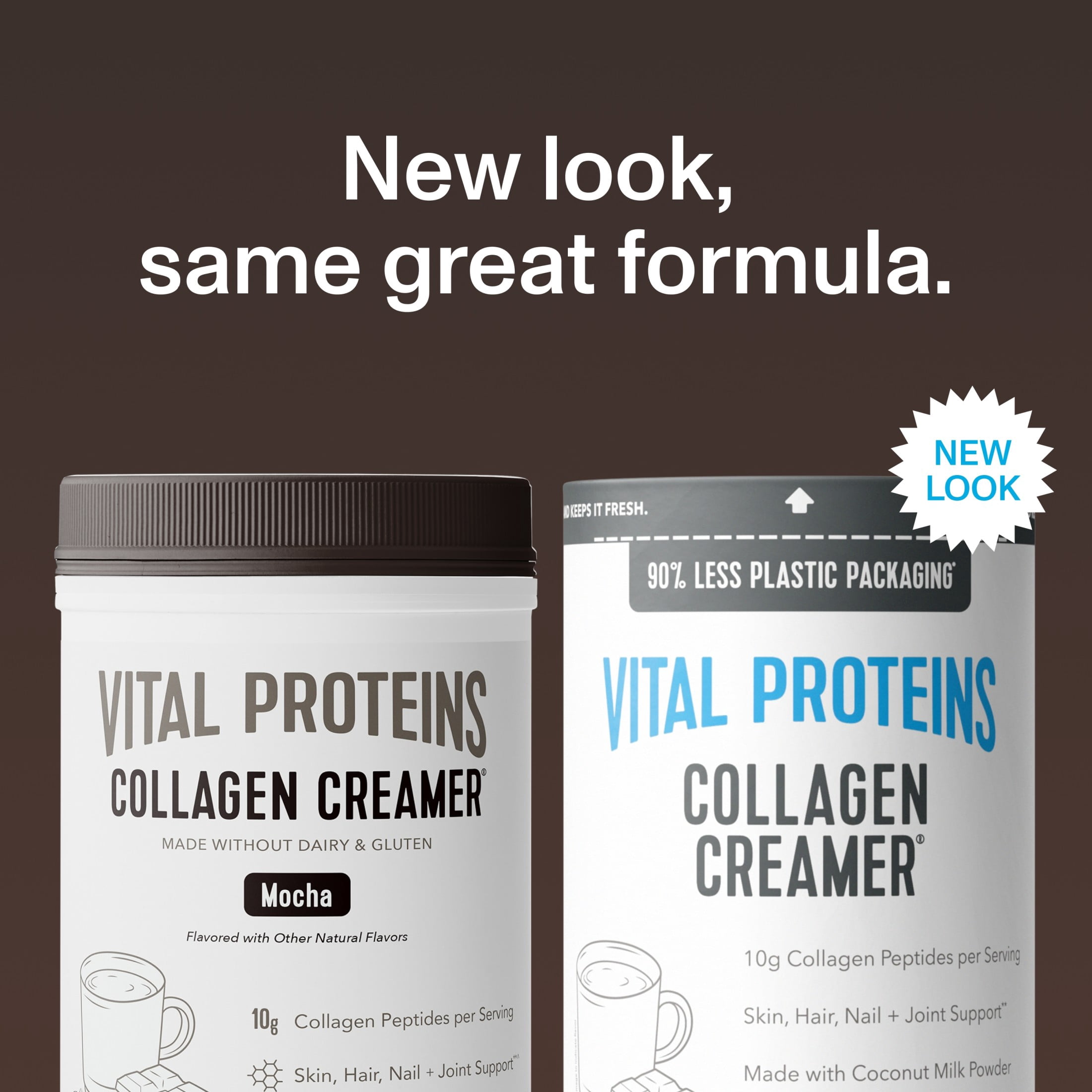 Vital Proteins Collagen Creamer, Mocha Powder Flavor, 11.2 oz