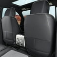 thumbnail image 3 of Seat Covers for 2009-2025 Ford F150 SuperCrew & 2017-2025 F250/F350/F450 Super Duty Crew Cab Pickup XL XLT Lariat King Ranch | Custom-Fit Front Seat Covers(Beige), 3 of 8