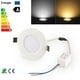 thumbnail image 4 of Led Downlight Blanco Lente Plana Foco De Luz De Techo Empotrado Blanco Frío Ac 100-245V 9 * 3W Vogacara HA024808-11, 4 of 6