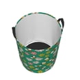 thumbnail image 3 of Fotbe Flying Bees Laundry Basket with Handles, Waterproof Large Laundry Hamper, Wash Bag for Corner Dorm, Rolling Laundry Basket with Handles-Medium, 3 of 8