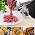thumbnail image 5 of Functional Hand Crank Mincer Sturdy Kitchen Grinder Hand Operated Mincer for Sausage Preparation, 5 of 8