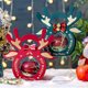 thumbnail image 1 of Fiudx Caja de Dulces Navideños, Surtido de Dulces Navideños, Muffins con Ventana, Pastel de Copo de Nieve, Galletas Saladas, Recuerdos para Banquetes, Ideal para Fiestas, Regalo Familiar, 23 X 23 X 8, 1 of 7