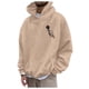 thumbnail image 2 of WILLBEST Sudaderas Deportivas para Hombre, Moda Informal, Jersey con Estampado De Rosas, Sudadera con Capucha De Manga Larga Grande, 2 of 5