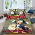 thumbnail image 2 of Count Duckula Conjunto de sábanas temático, trío de piezas, cómodo y amigable con la piel, diseño único, regalo de decoración para el hogar para familiares, amigos y fans,173cm *218cm, 2 of 6
