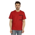 thumbnail image 1 of Inkmeso Men's Round Neck T-Shirts Casual Basic Shirts Short Sleeve Patch Pocket Tee, 1 of 7