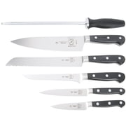 Mercer Culinary Renaissance 7-Piece Forged Steel Knife Set, Black