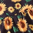thumbnail image 4 of Toddler Girls Sunflower Short Sets Kids Camisole Tank Top and Yellow Short Pants Girls Summer Casual 2 PCS Outfits Clothes 6t, 4 of 7