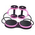 thumbnail image 3 of de Ejercicios Cuerda para arrojar de Cuerda para Ejercicios Rueda Doble para Entrenador de Brazos Entrenador de Piernas Entrenador de E Rosado, 3 of 8