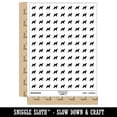 thumbnail image 2 of Portuguese Water Dog Solid 200+ Round Stickers - White - Matte Finish - 0.50" Size, 2 of 3