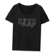 thumbnail image 5 of Camiseta de mujer Camiseta con cuello redondo Ropa de ajuste regular Ropa deportiva Camiseta básica para XL, 5 of 8