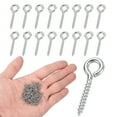 thumbnail image 1 of 250 Pack Crochets à Vis, M1x12mm Boulons à Illets en Acier Inoxydable 304, 1 of 6