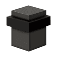 thumbnail image 2 of Deltana UFBS25U10B 2-1/2" Height Square Universal Floor Bumper Oil Rubbed Bronze, 2 of 2