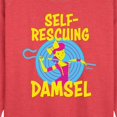 thumbnail image 2 of Toy Story - Self Rescuing Damsel - Women's Lightweight French Terry Pullover, 2 of 5