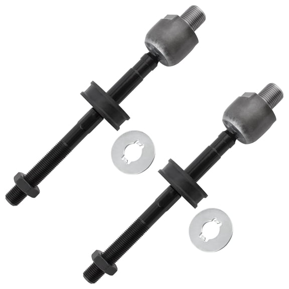 BOXI (Set of 2) Front Suspension Inner Tie Rod End Links Fit for BMW 318i 318is 318ti 320i 323i 323is 325i 325is 328i 328is M3 1992-1999 | for BMW Z3 1996-2002| Replaces EV331