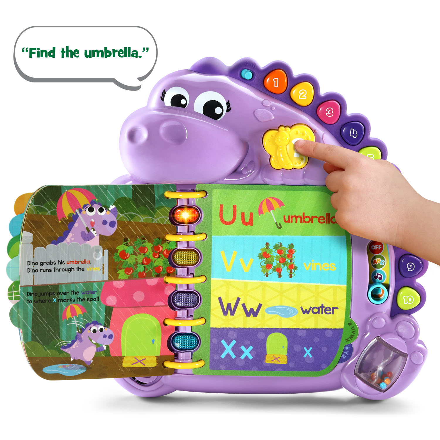 LeapFrog Dino's Delightful Day Book - Walmart.com