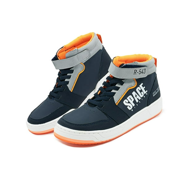 Tenis Bota Niño Roddyck Casuales Ajuste Velcro Azul Marino azul marino 15