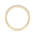 thumbnail image 2 of ANGARA Natural Inspired Diamond Anniversary Ring in 14K Yellow Gold for Women (Size-2.3mm| Color-H| Clarity-SI2) | April Birthstone, Anniversary, Jewelry Gift for Women | Natural Diamond Ring, 2 of 9