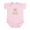Petal Pink, variant on CafePress - Because Physics Infant Bodysuit - Baby Light Bodysuit, Size Newborn - 24 Months
