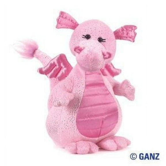 Webkinz Glitzy Dragon Plush (With Sealed Code)