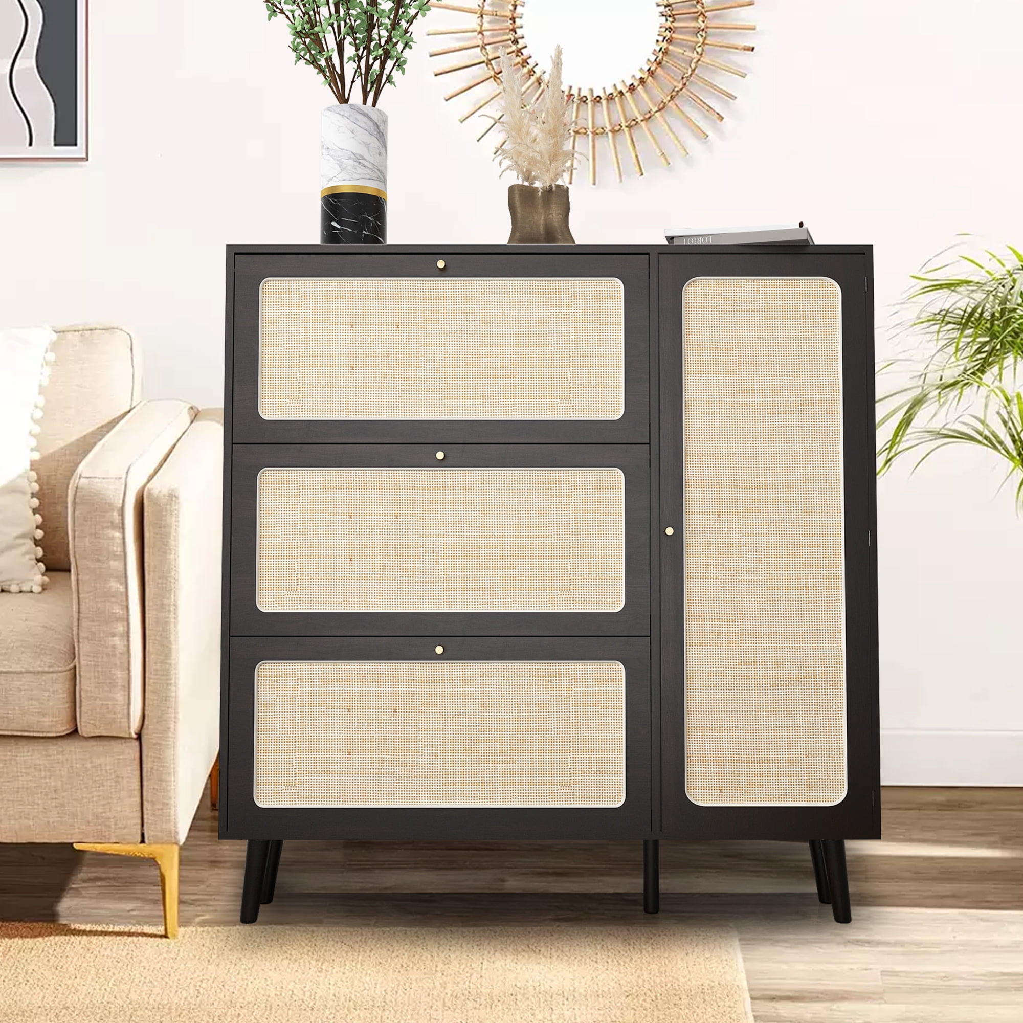 YOCWO Shoe for Entryway, Storage Shoe Organizer Shoe