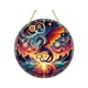 thumbnail image 1 of Decoración del hogar, atrapasol de dragones, vitrales, colgantes para ventana, regalos de dragones para hombres, atrapasol de dragones de fuego para ventanas abatibles, vidrio pintado a mano para drag, 1 of 6