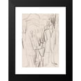 thumbnail image 2 of Ernst Ludwig Kirchner 14x18 Black Modern Framed Museum Art Print Titled - Nocturnal Berlin Street Scene (1926), 2 of 5