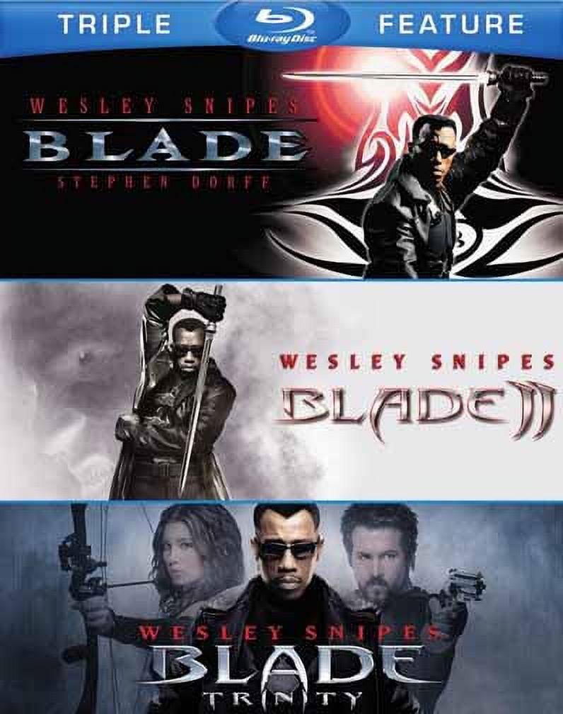 Blade / Blade II / Blade: Trinity (Blu-ray), New Line Home Video, Horror - image 2 of 2