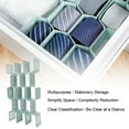 thumbnail image 4 of Garosa Drawer Divider, 12pcs Drawer Divider Storage Shelves Household Storage Organizer Partition Underwear Drawer Board, 4 of 8