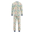 thumbnail image 5 of Fgnfyis Family Christmas Pajamas Dinosaur Print Long Sleeve Soft Cozy 2 Piece Pajamas Set Tops Pants Sleepwear, 5 of 8