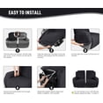 thumbnail image 3 of SUSUZI Recliner Sofa Covers Stretch Reclining Couch Covers with Pockets Reclining Couch Slipcovers Soft Washable Furniture Protector for Dogs Cats, 3 of 6