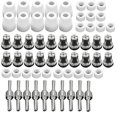 thumbnail image 1 of 60Pcs PT31 Plasma Cutter Electrode Tips Cup Consumables Extended Nickel Plated Kit for HYC45D HYC50D CUT50 PLC50D HYC410, 1 of 5