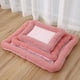 thumbnail image 5 of Greeniant Colchoneta transpirable de refrigeración plegable para perros, almohadilla ligera de algodón, ropa de cama multiusos lavable, suministros para Suministros para perros Rosa METRO Greeniant PT004771-02, 5 of 6