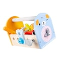 thumbnail image 1 of HILABEE Kids Tool Set Bench Interactive Games Wooden Play Tools Set Include Tool Box for Dog, 1 of 8