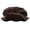 Brown, variant on Women's Suede Wavy Brim Bucket Hat, Vintage Retro Soft Fabric Adjustable Daily Outdoor Fashion Cap Green
