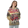 thumbnail image 4 of Be My Valentine's Pug Truck Full of Love Flower Balloon All Over Print 3D Hoodie Unisex Merch Hoodies Dog Lover Gifts - 02029, 4 of 6