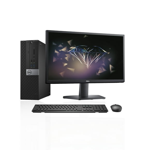 Computadora Completa SFF Core i7 6ta 480 GB SSD 16GB RAM Monitor 22" Wifi Windows 11