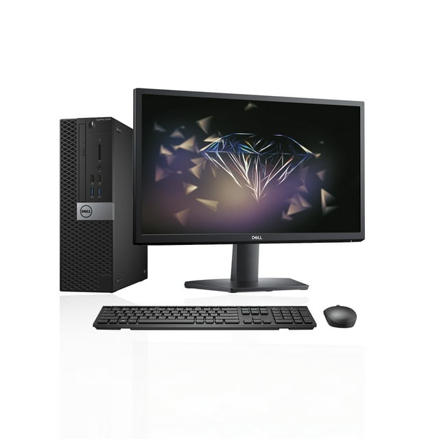 Computadora Completa SFF Core i7 6ta 480 GB SSD 16GB RAM Monitor 22" Wifi Windows 11