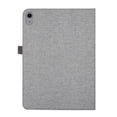 thumbnail image 5 of Case for iPad (A16) 11th Gen 2025, Cloth Texture Business Tablet Cover with Multi-Angle Flip Stand & Card Holder, Auto Wake/Sleep Full Body Protective Case for iPad 10th Gen 10.9" 2022, Gray, 5 of 6
