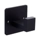 thumbnail image 5 of Kearding Gancho cuadrado de aluminio para toallas de baño, dormitorio, hogar, baño, ropa, bolso, soporte colgante, accesorios Negro 2Conjunto, 5 of 6