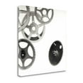 thumbnail image 2 of Tangletown Fine Art 'Retro- Gears - 7' Graphic Art Print on Wrapped Canvas, 2 of 3