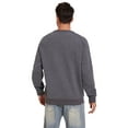 thumbnail image 3 of Zehisen Men's Lightweight Sweatshirts with Kangaroo Pocket Relaxed Fit Crew Neck Pullover Shirt Deep Gray M, 3 of 7