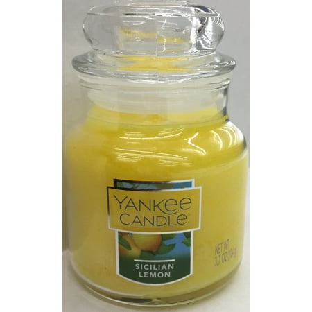 - Yankee Candle Sicillian Lemon - Small Classic Jar Candle