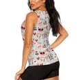 thumbnail image 3 of Lsque funny dogs and love Printed Workout Tank Tops for Women, Athletic Sports Tank Tops, Compression Sleeveless Dry Fit Shirts,Sleeveless Yoga Shirt-Medium, 3 of 7