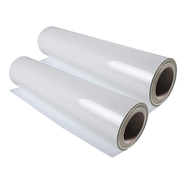 2 Piezas 30 Cm 1 M Vinilo de Transferencia Imprimible para Planchar para Camisetas Papel de Manualidades DIY